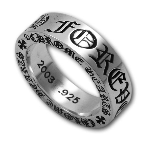 Chrome Hearts Ring With Forever Logo 2003